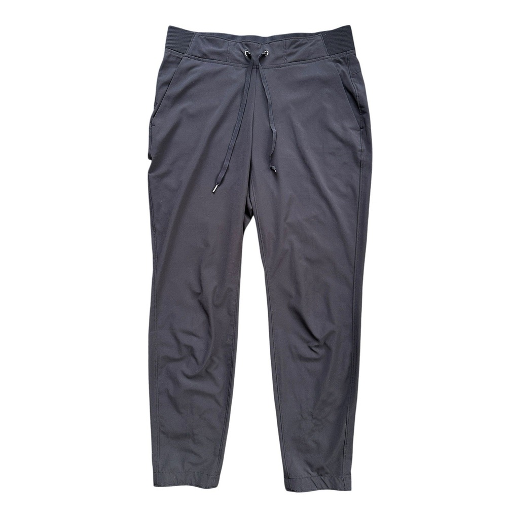 Athleta Trekkie North Joggers Womens 4 Gray Excellent Stretch Hiking Travel Pant